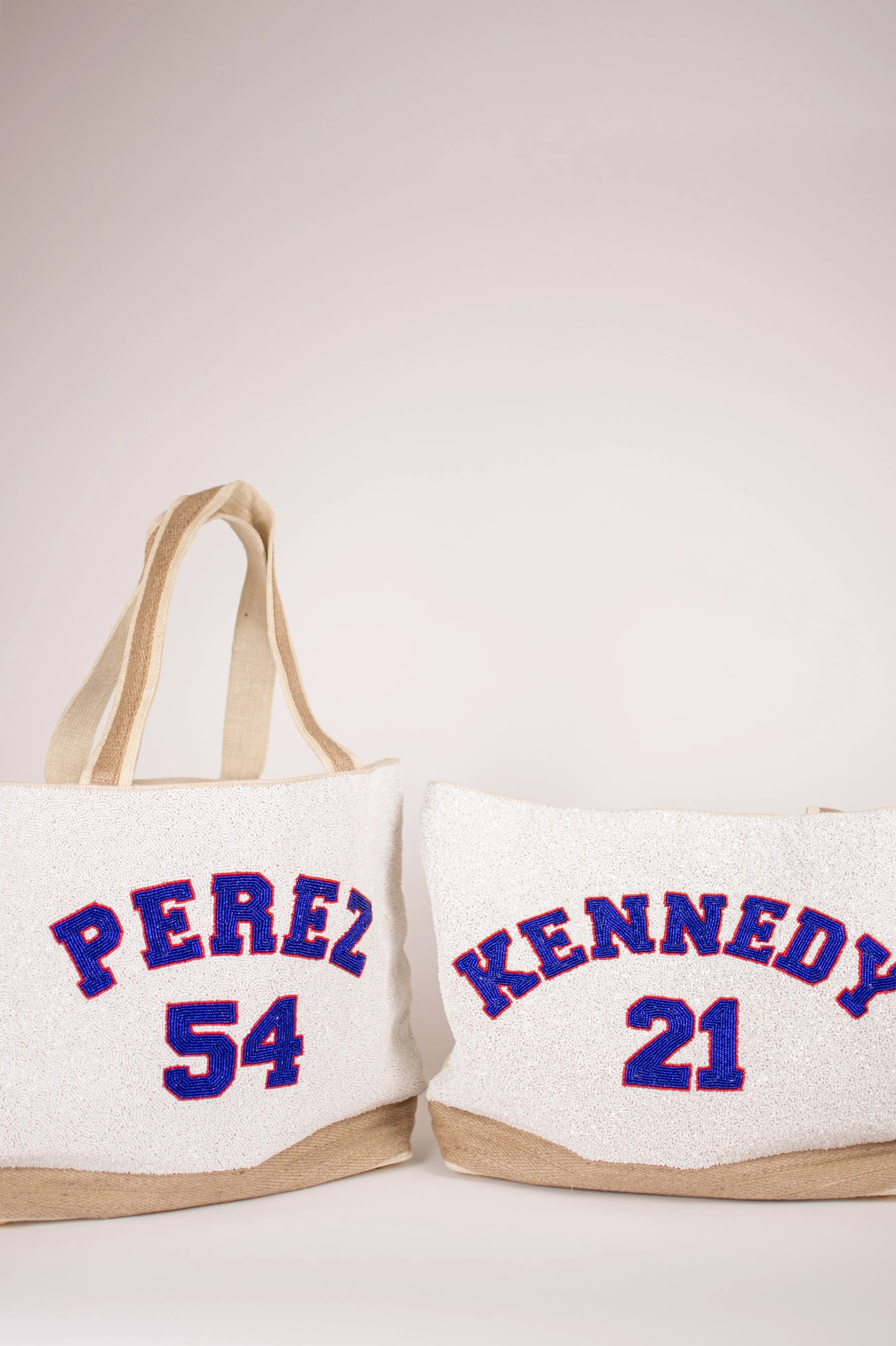 Arch Fully Beaded Tote