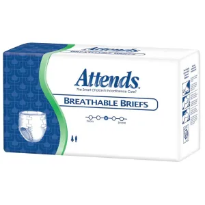 Attends Breathable Briefs X-Large 58"-63" 20/bag