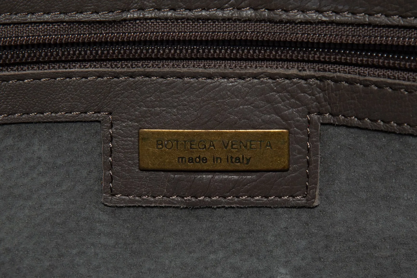 Bottega Veneta Taupe Intrecciato Cabat Tote