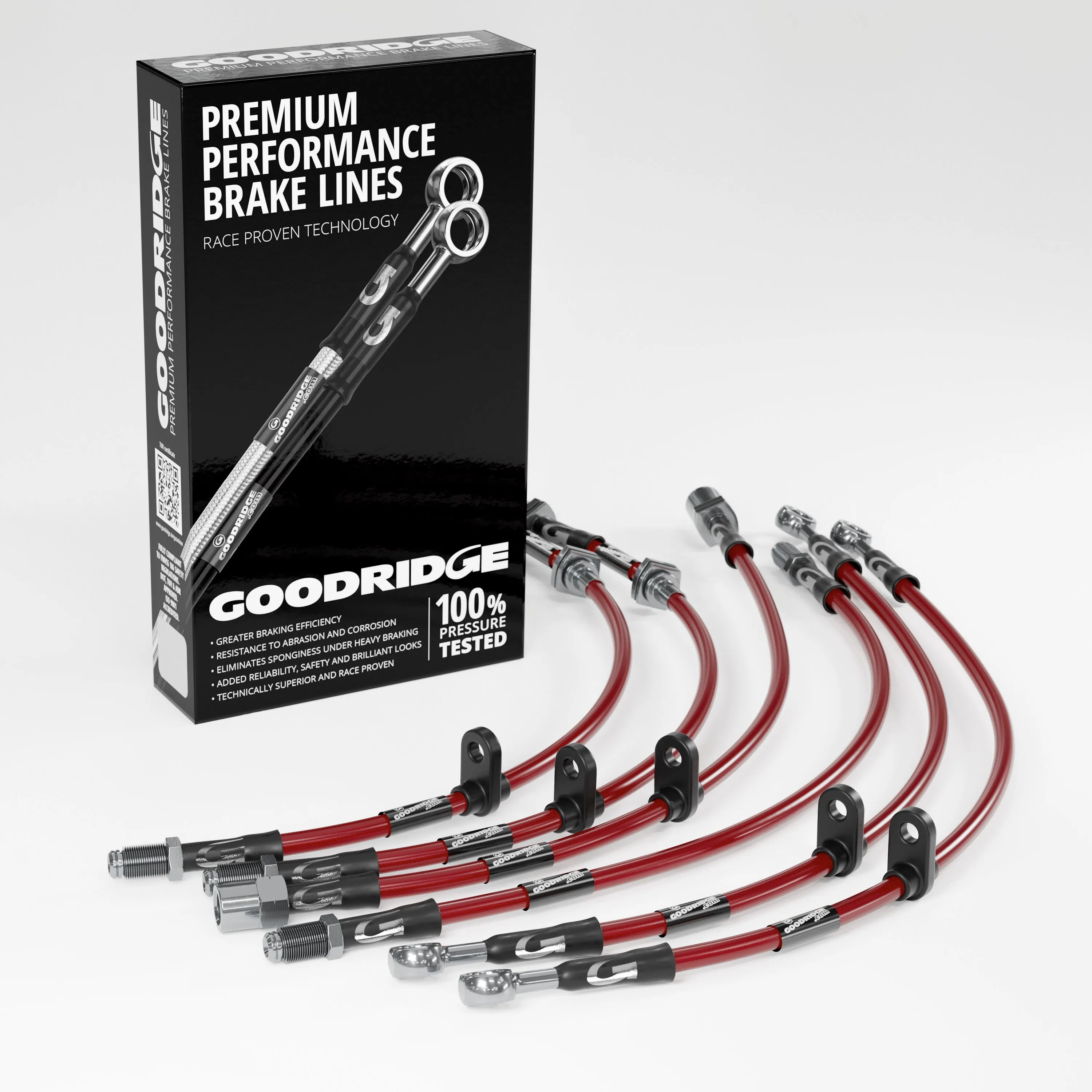 BRAKE HOSE KIT FOR BMW 3 SERIES E36 318TI 1.9 COMPACT ABS 1996-2001