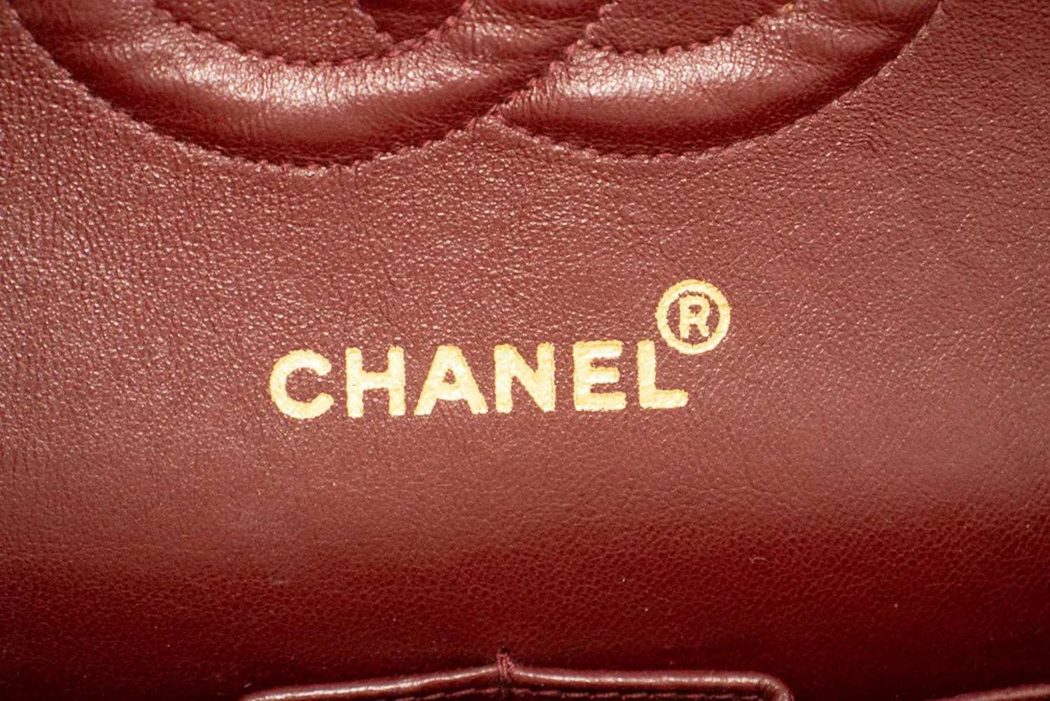 CHANEL Classic Double Flap 10" Chain Shoulder Bag Black Lambskin p04