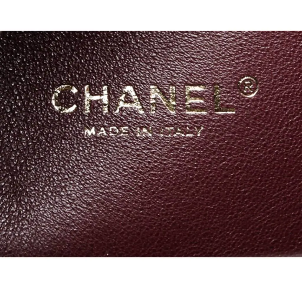 Chanel Quilted Tote Bag Black Lambskin