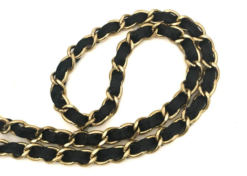 Chanel Vintage Black Caviar Small Classic Flap Bag