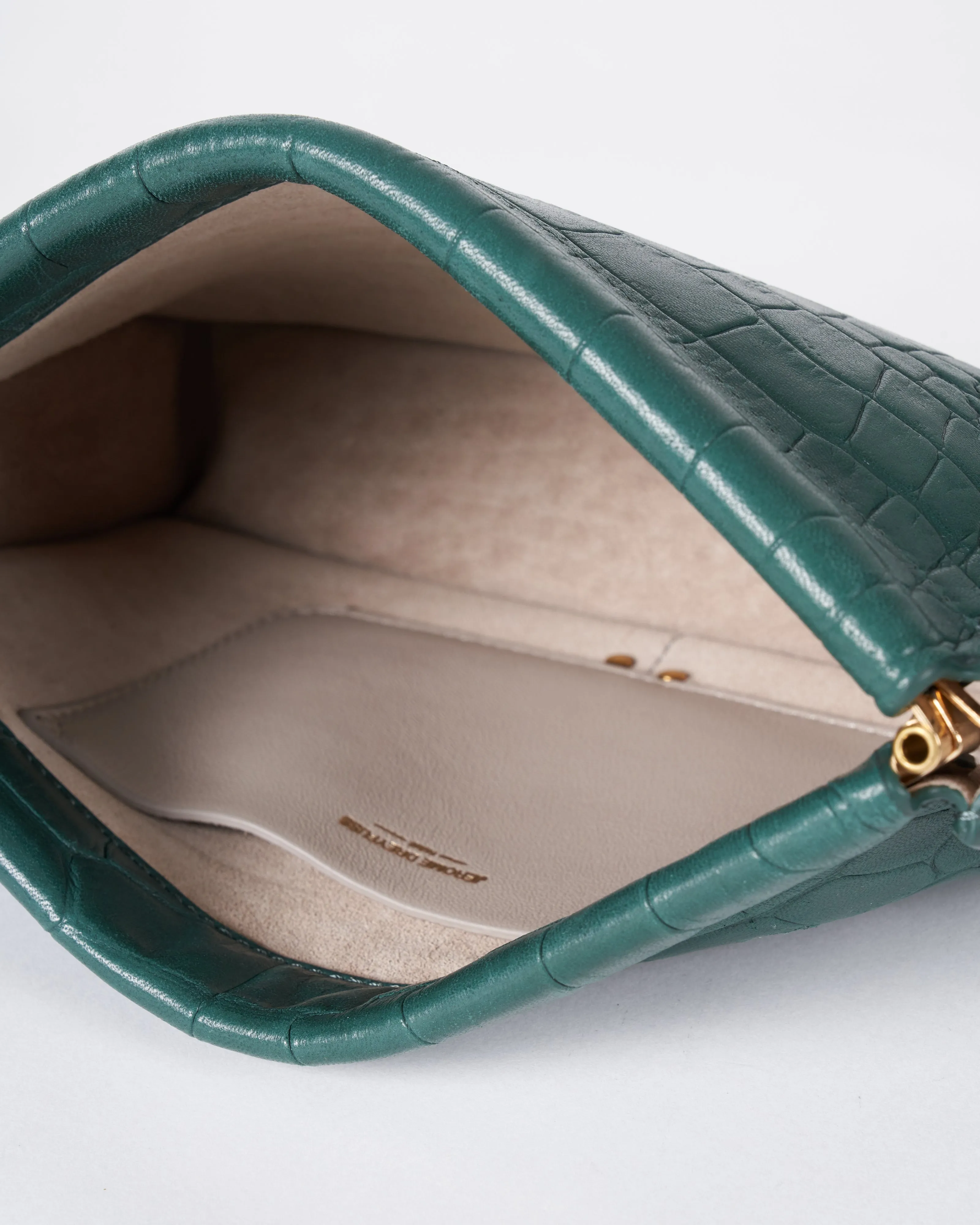 clic clac large - croco emeraude