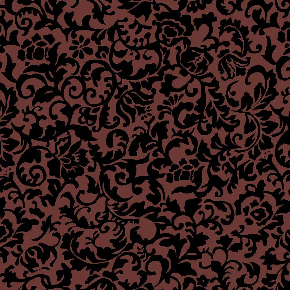 Damask Pattern Heat Transfer Vinyl Sheet