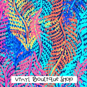 Electric Feel Lilly Inspired Printed Patterned Craft Vinyl