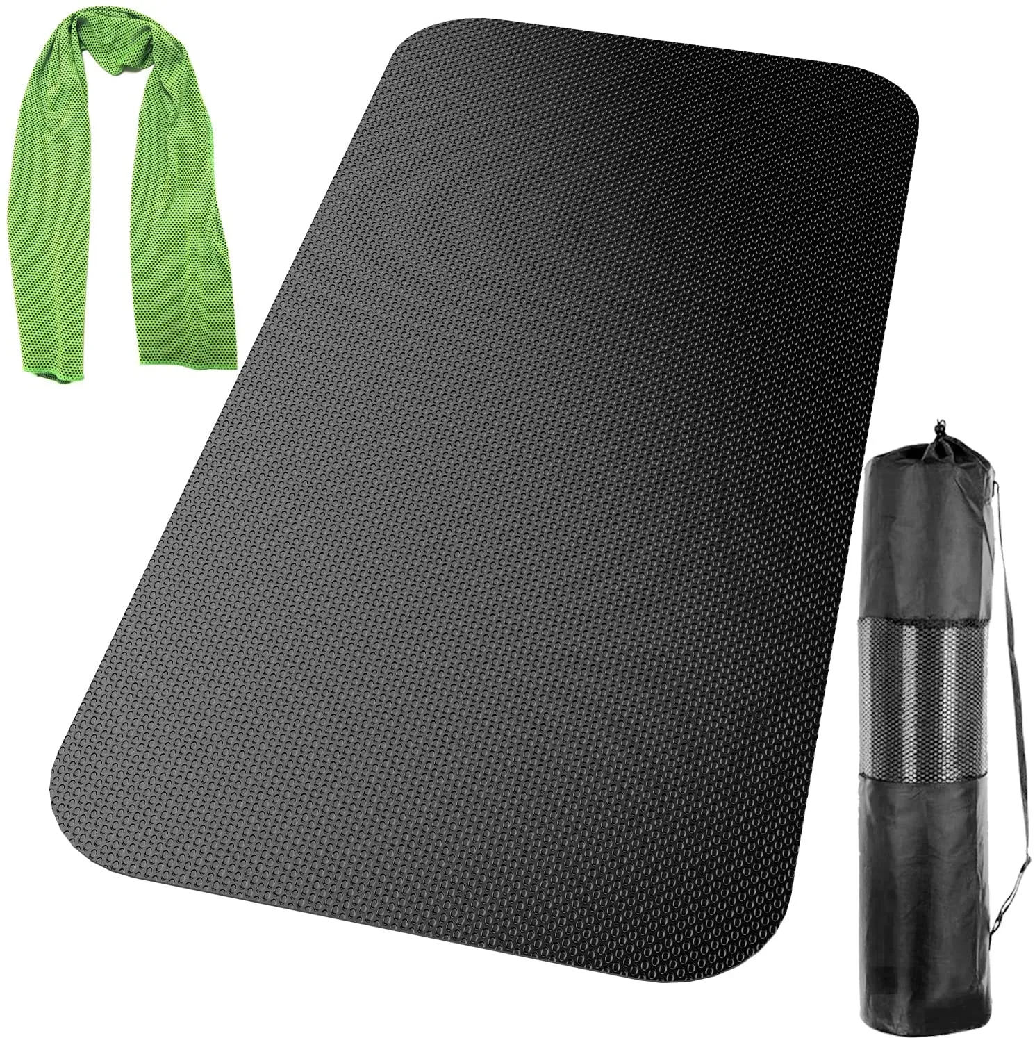 Exercise Equipment Mat - Treadmill Mat, Exercise Bike Mat, Fitness Mat, Elliptical Mat, Jump Rope Mat, Yoga Mat, Gym Mat Use on Hardwood Floors and Carpet Protection