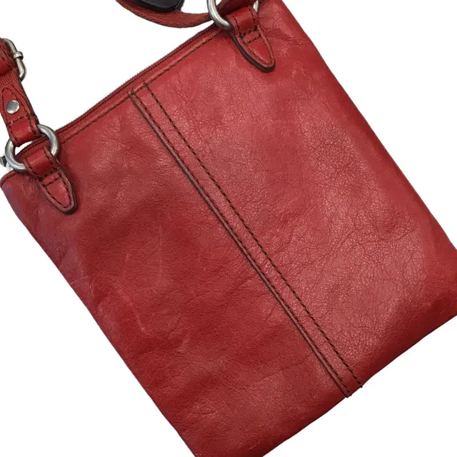Fossil Red Crossbody Bag