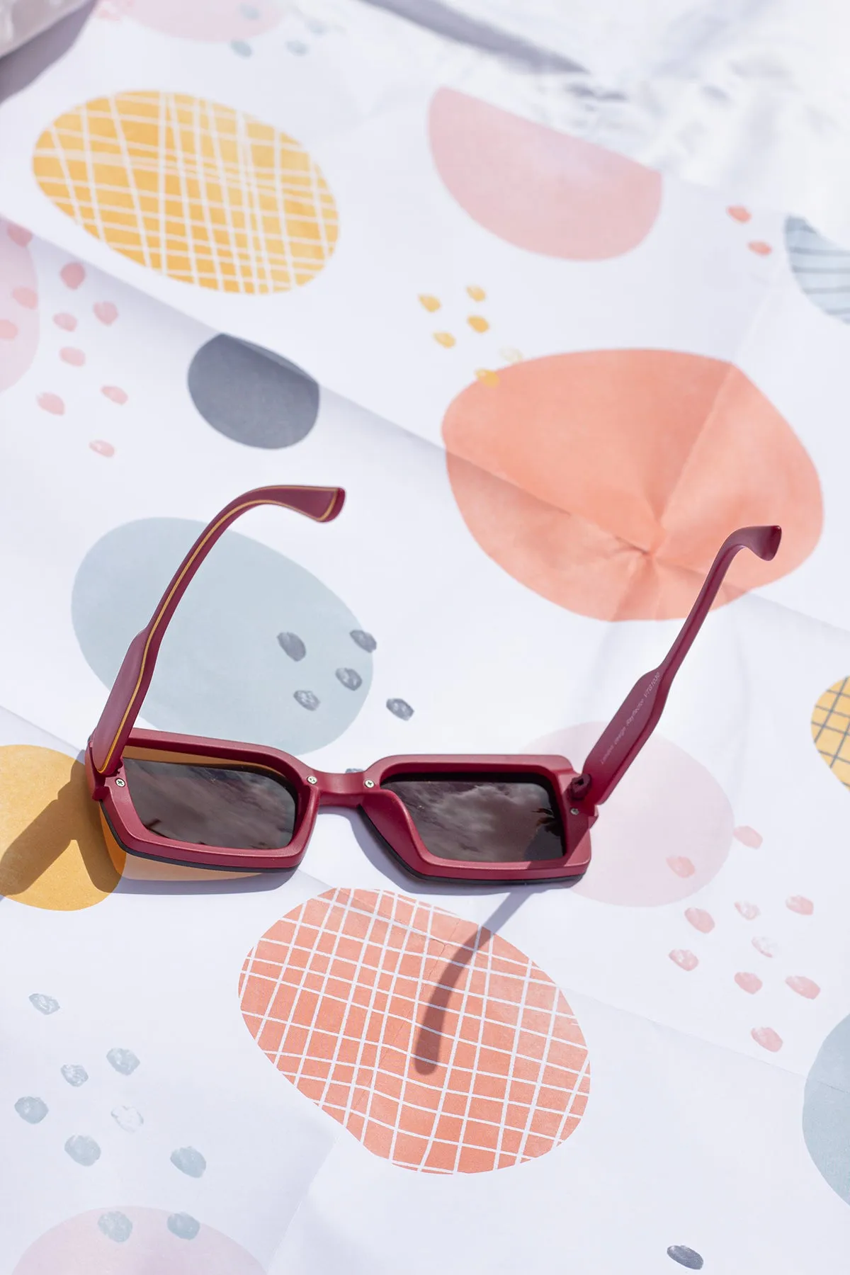 Front Lens Rectangle Y2k Style Sunglasses
