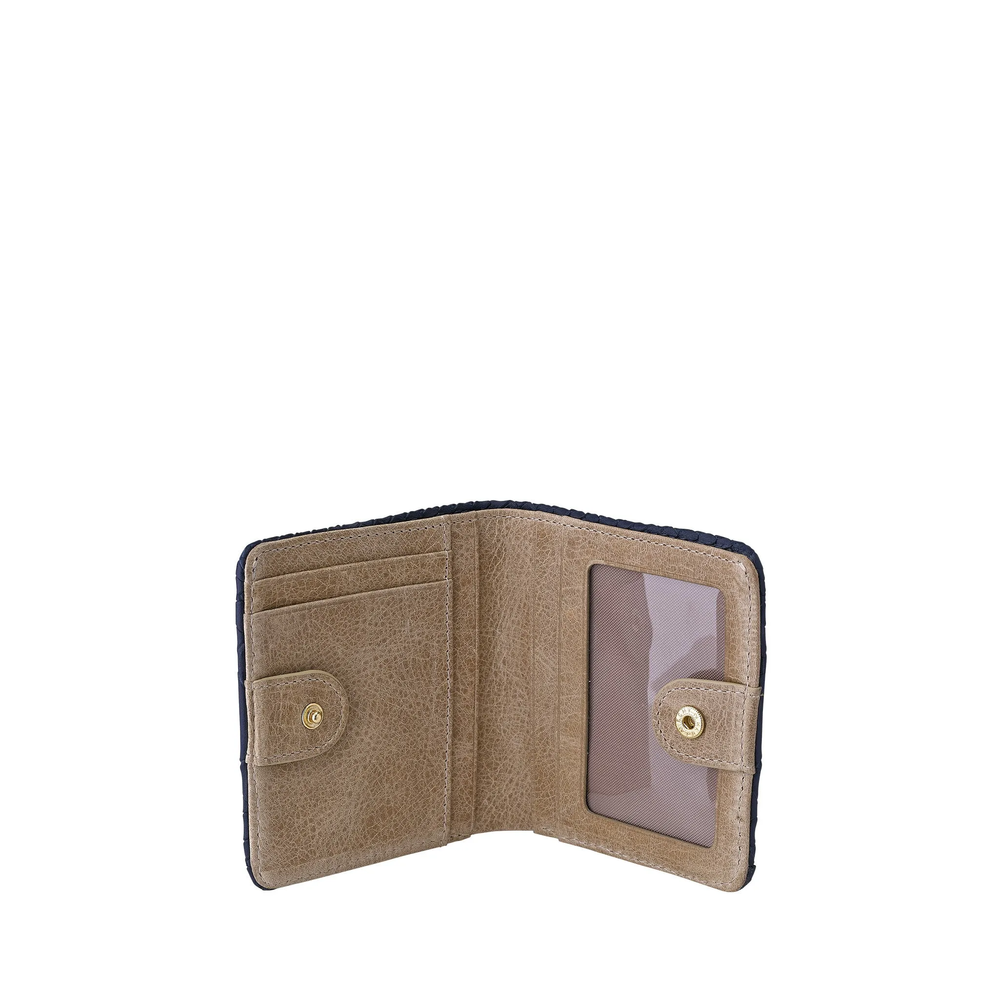Gigi NY Python Leather Mini Wallet