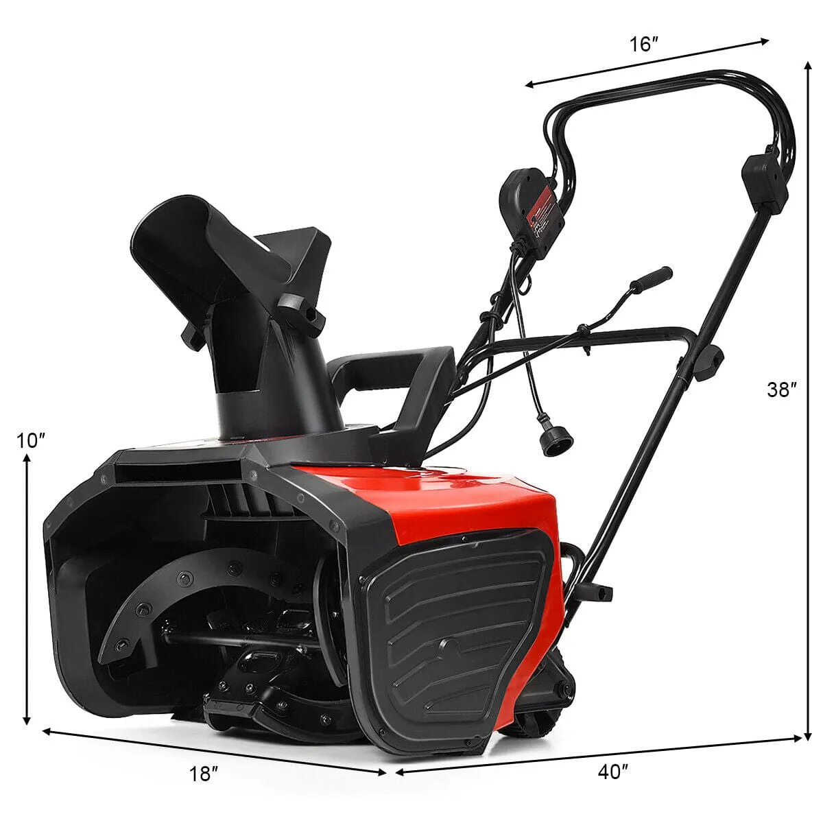 High Powered Electric Corded Snow Shovel Thrower Blower