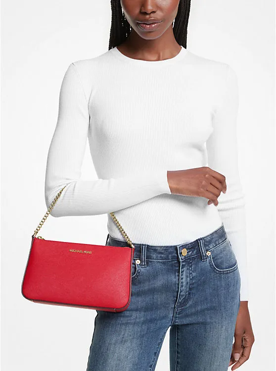 Jet Set Medium Saffiano Leather Crossbody Bag