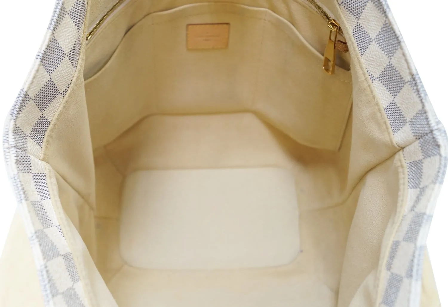 LOUIS VUITTON Damier Azur Salina PM Shoulder Bag