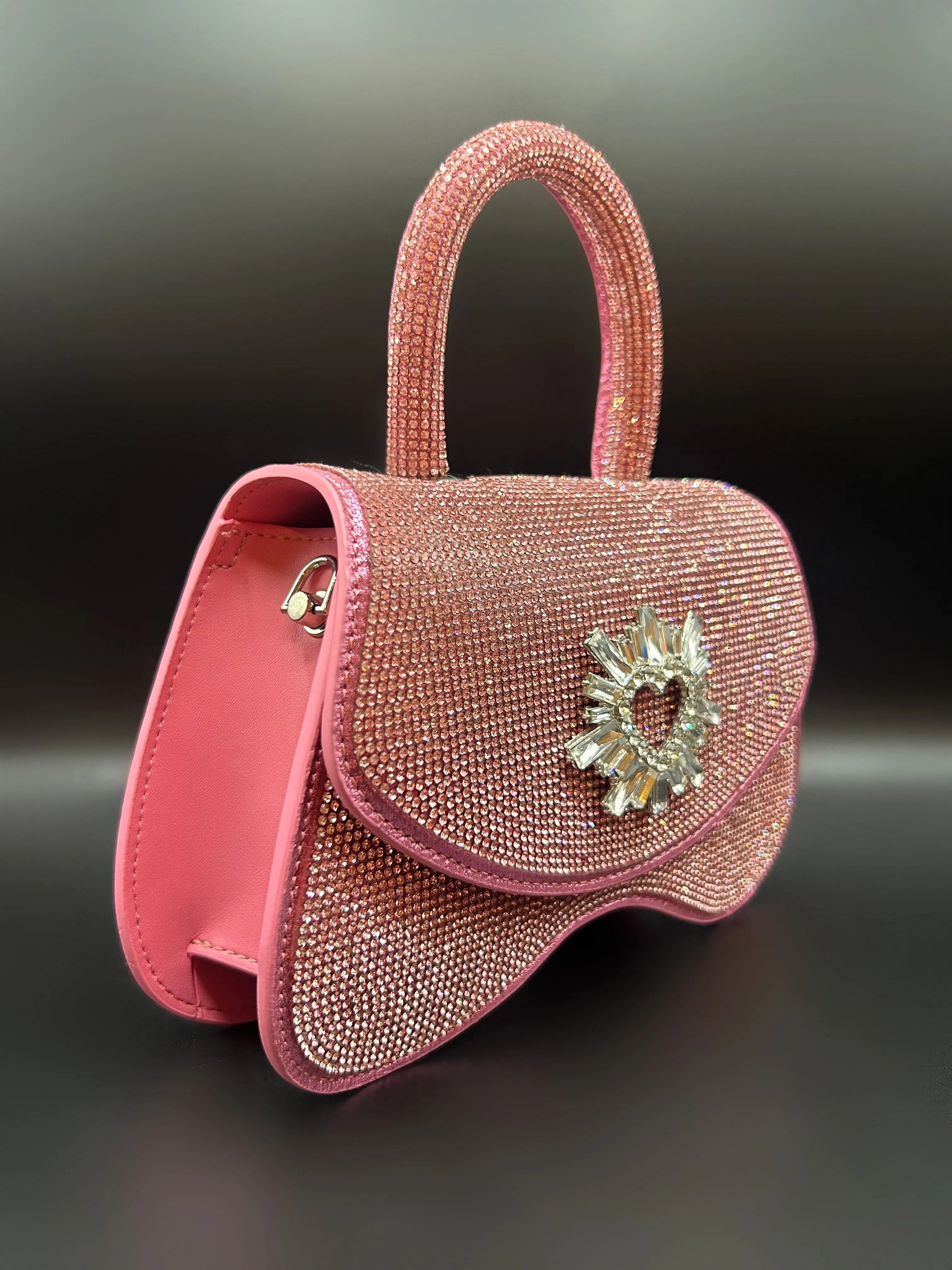 Pink Heart Bling