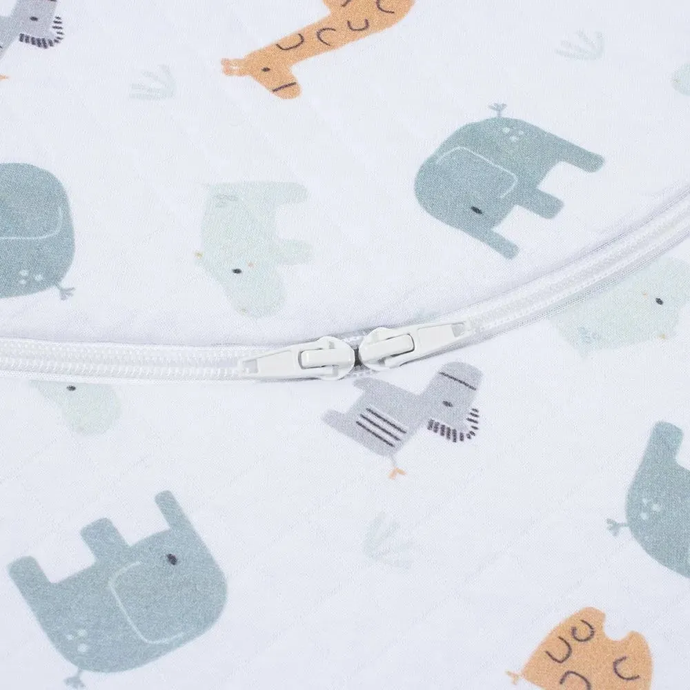 Purflo Cuddle To Sleep Bag 2.5 TOG 3-12 Months - Animal Safari (2 Pack)