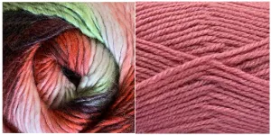 ROUGE   CROSSROADS - Falling Leaves Scarf YARN KIT