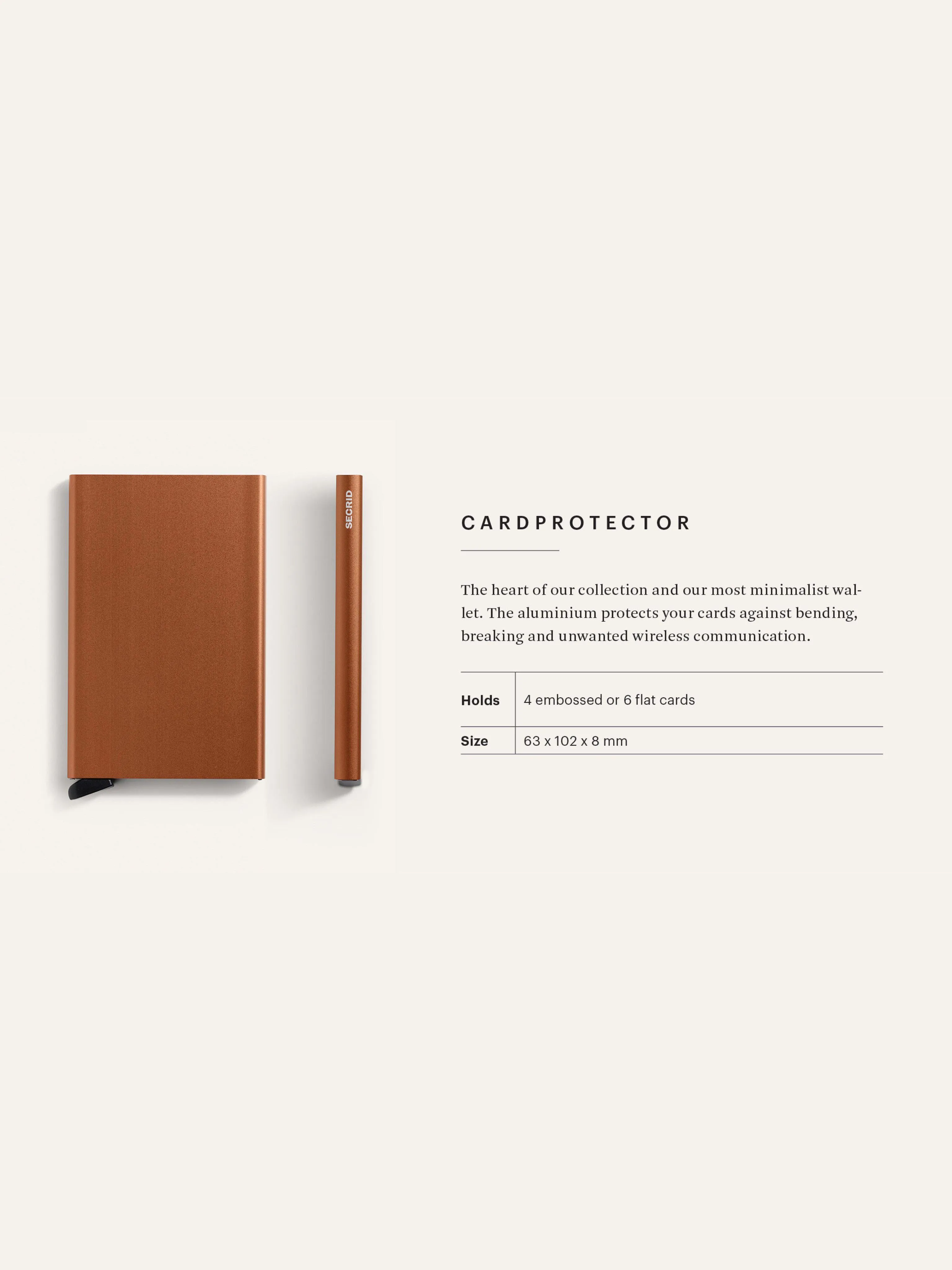 Secrid Cardprotector Earth Grey