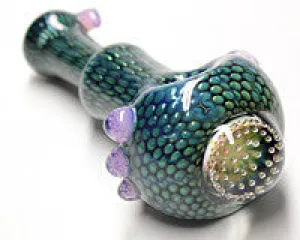 Snake Skin Marble Pipe