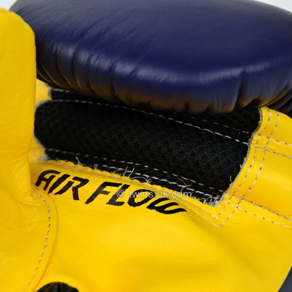 Twins Air Flow Bag Gloves Navy Blue-Yellow
