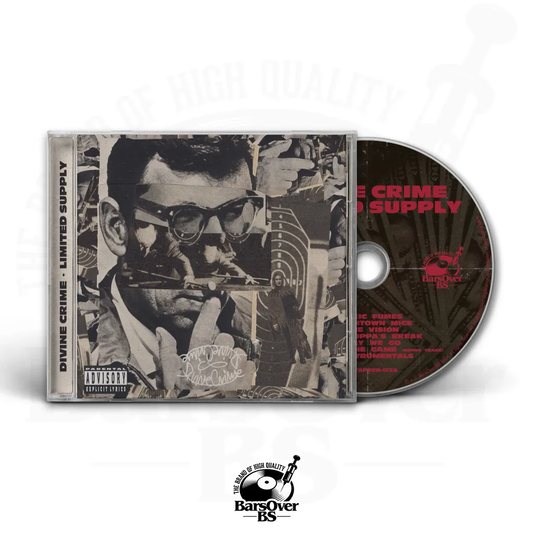 Ty Farris x Divine Crime - Timing Of A Tarantula (Jewel Case CD   Trading Card) (Glass Mastered)