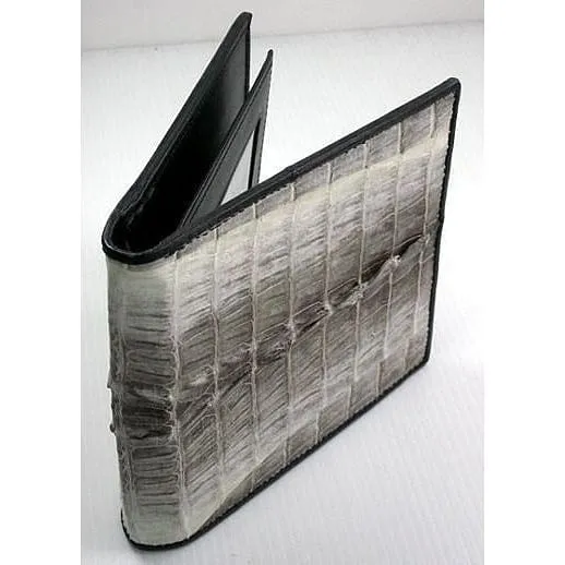 White Crocodile Wallet